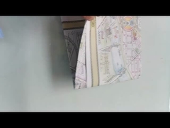 Carta sintetica di carta 168gsm della pietra resistente a prova d'umidità biodegradabile dello strappo per la mappa della cancelleria